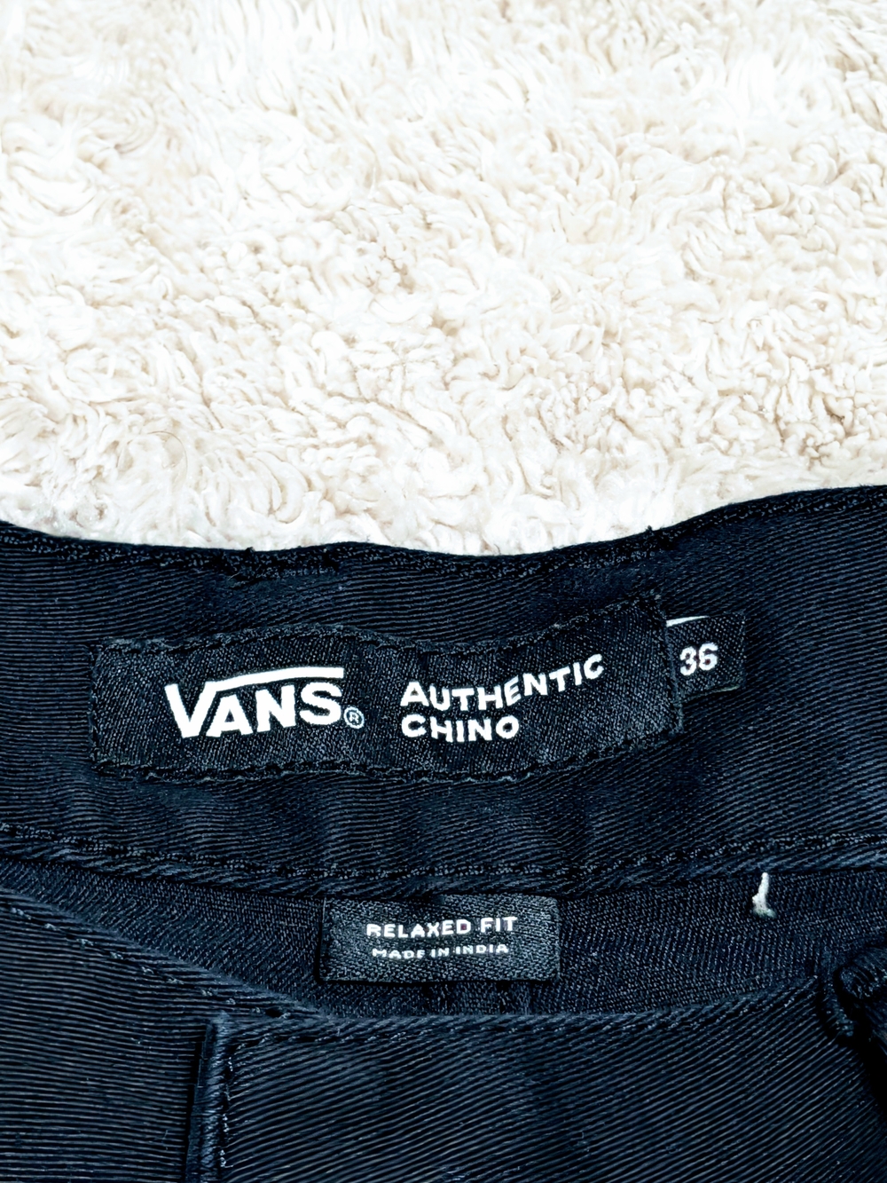 Vans Authentic Chino Short- Black